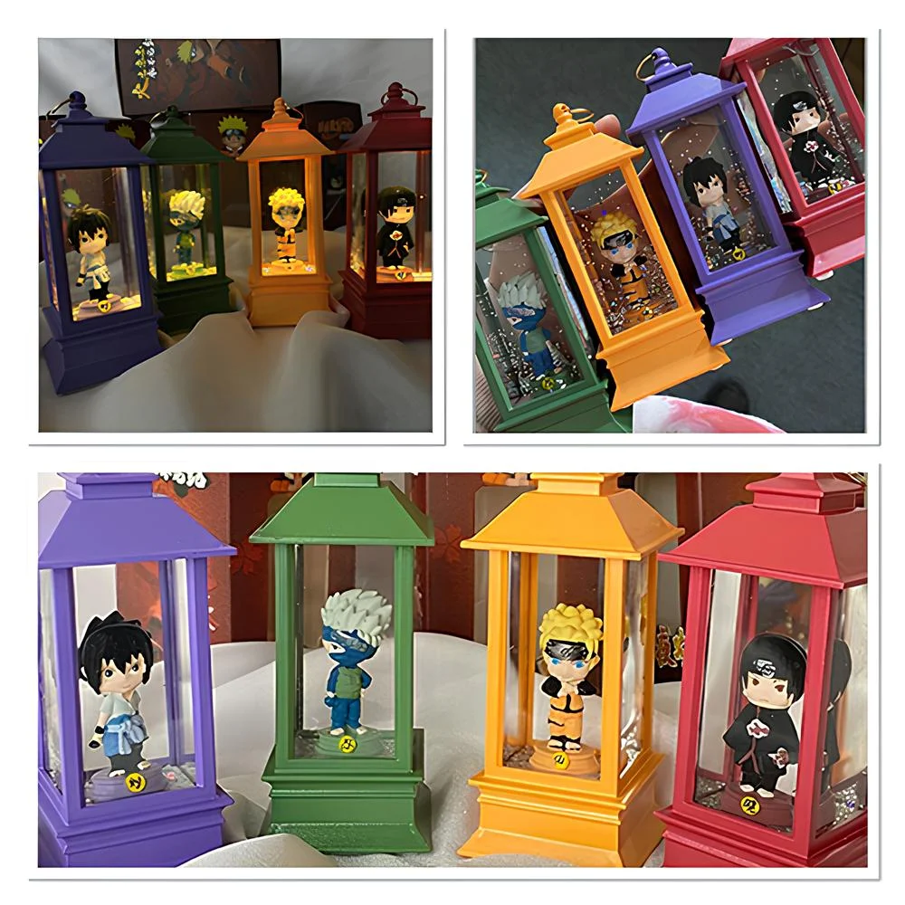 Anime Naruto Figürlü Işıklı Kar Küresi Dekoratif